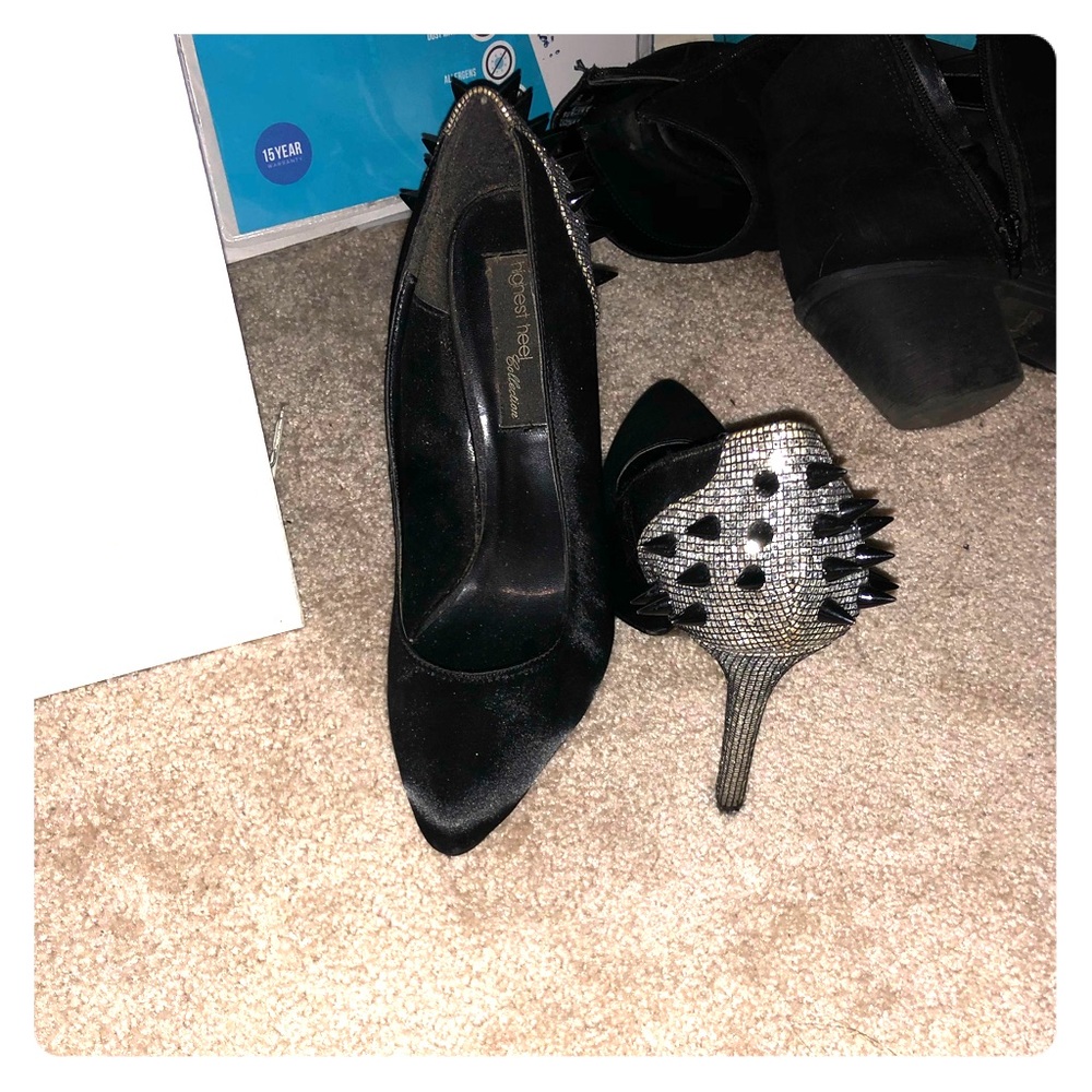 Spiked heels